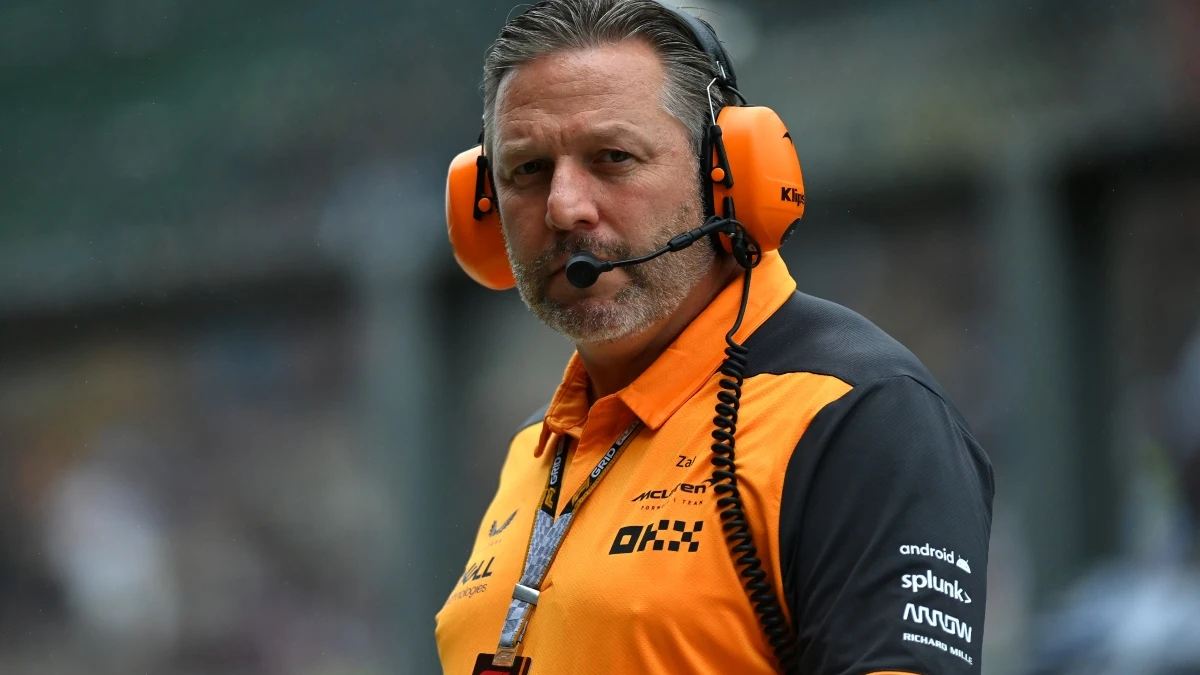 Zak Brown, jefe del equipo McLaren