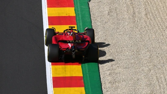 Charles Leclerc durante el GP de Bélgica Charles Leclerc durante el GP de Bélgica