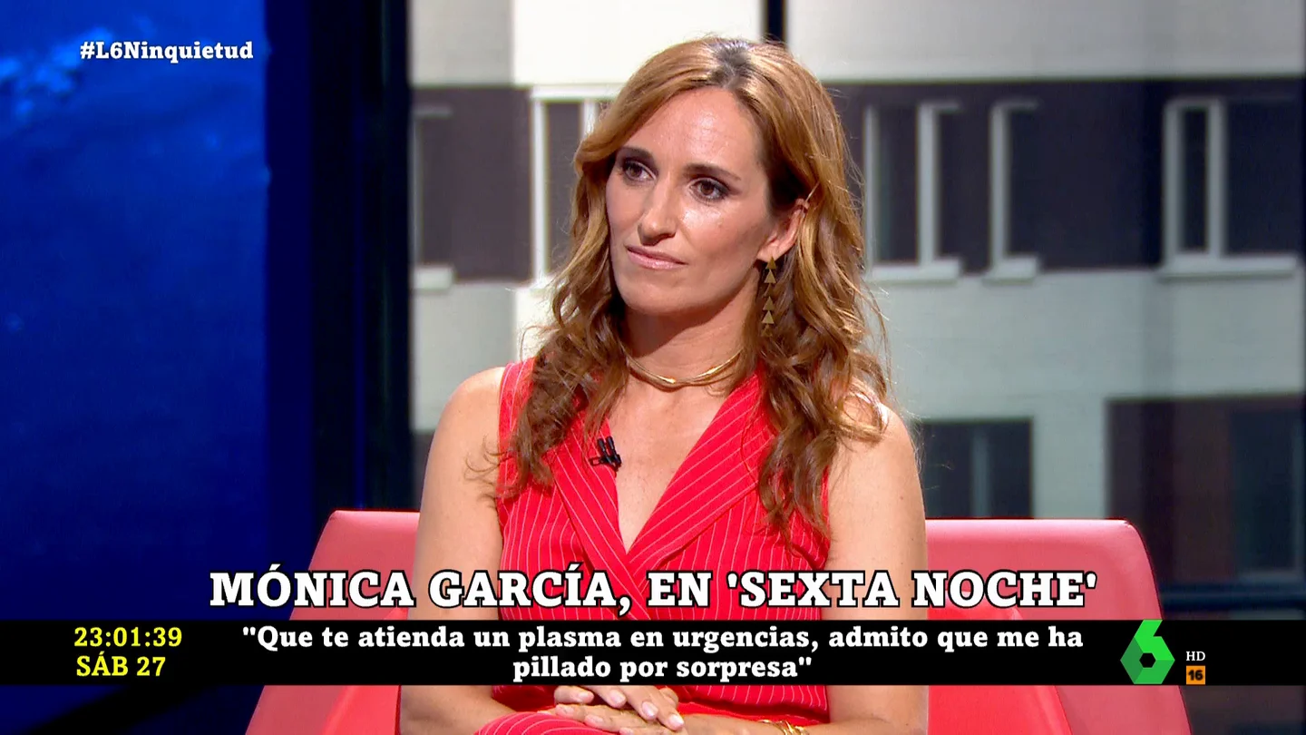"Creo que el objetivo de Ayuso está claro": Mónica García responde sobre el futuro de la presidenta de la Comunidad de Madrid "Creo que el objetivo de Ayuso está claro": Mónica García responde sobre el futuro de la presidenta de la Comunidad de Madrid