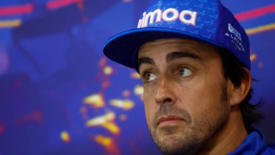 Fernando Alonso, piloto de Alpine Fernando Alonso, piloto de Alpine