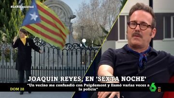El día en el que casi detienen a Joaquín Reyes cuando imitaba a Puigdemont: "Aparecieron 5 policías"