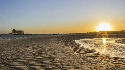 Praia da ilha da Fuzeta Praia da ilha da Fuzeta