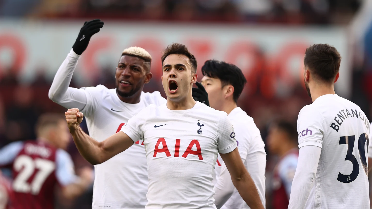 Sergio Reguilón, con el Tottenham Sergio Reguilón, con el Tottenham