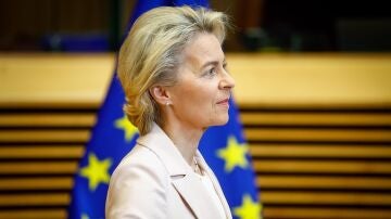 La presidenta de la Comisión Europea, Ursula Von der Leyen