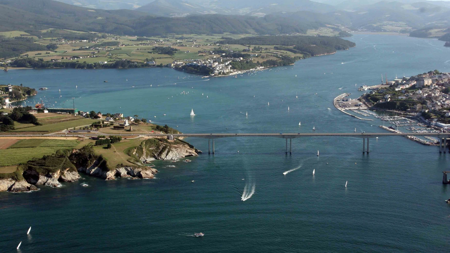 Imagen de la Ría del Eo Imagen de la Ría del Eo