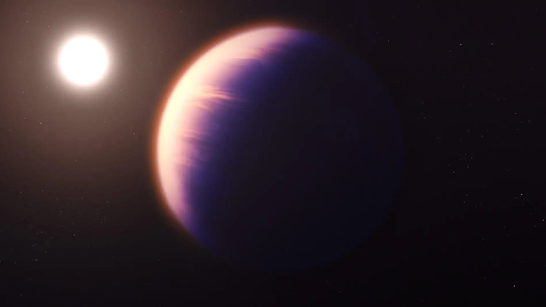 Posible aspecto del exoplaneta WASP-39 b