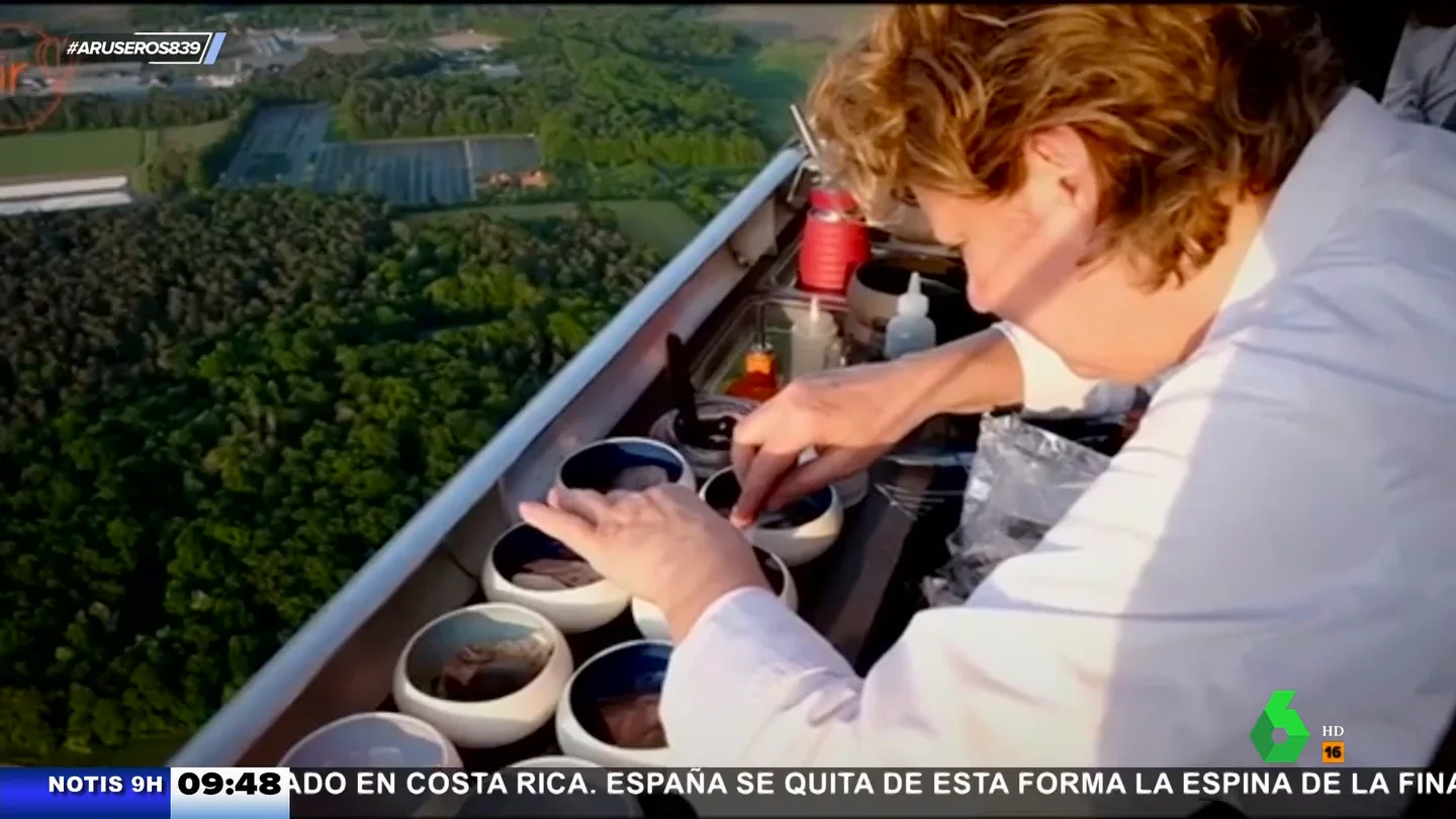 El gran inconveniente del primer restaurante del mundo en globo aerostático según los aruser@s El gran inconveniente del primer restaurante del mundo en globo aerostático según los aruser@s