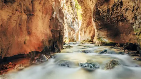 Río Chillar, en Nerja, Málaga Río Chillar, en Nerja, Málaga