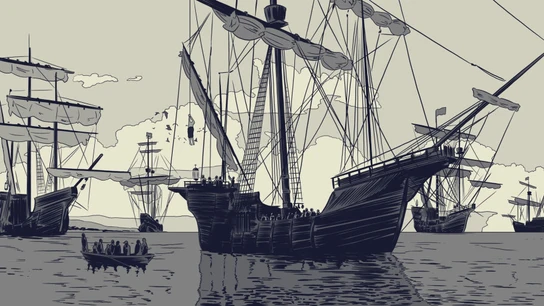 Una de las preciosas imágenes que podremos ver en 'Magallanes: la primera vuelta al mundo'. Una de las preciosas imágenes que podremos ver en 'Magallanes: la primera vuelta al mundo'.