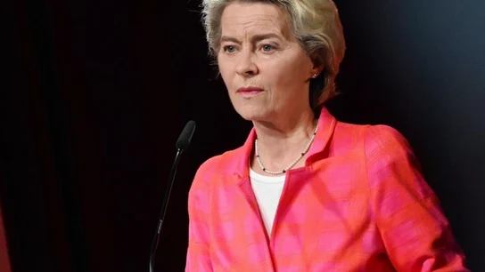 La presidenta de la Comisión Europea, Ursula Von der Leyen La presidenta de la Comisión Europea, Ursula Von der Leyen