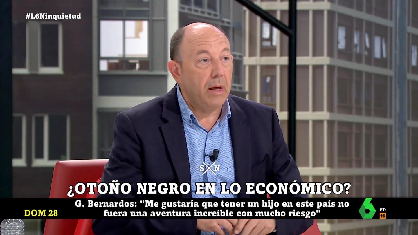 La respuesta de Gonzalo Bernardos a Macron: "La abundancia en España se acabó en 2007, desde entonces hay un cúmulo de desgracias para muchas familias" La respuesta de Gonzalo Bernardos a Macron: "La abundancia en España se acabó en 2007, desde entonces hay un cúmulo de desgracias para muchas familias"