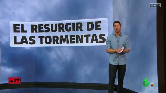 Agosto se despide con tormentas y una subida de temperaturas 