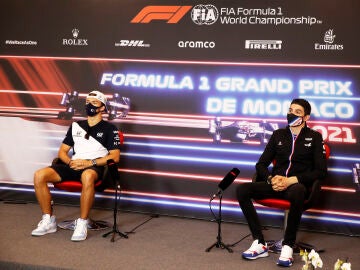 Pierre Gasly y Esteban Ocon