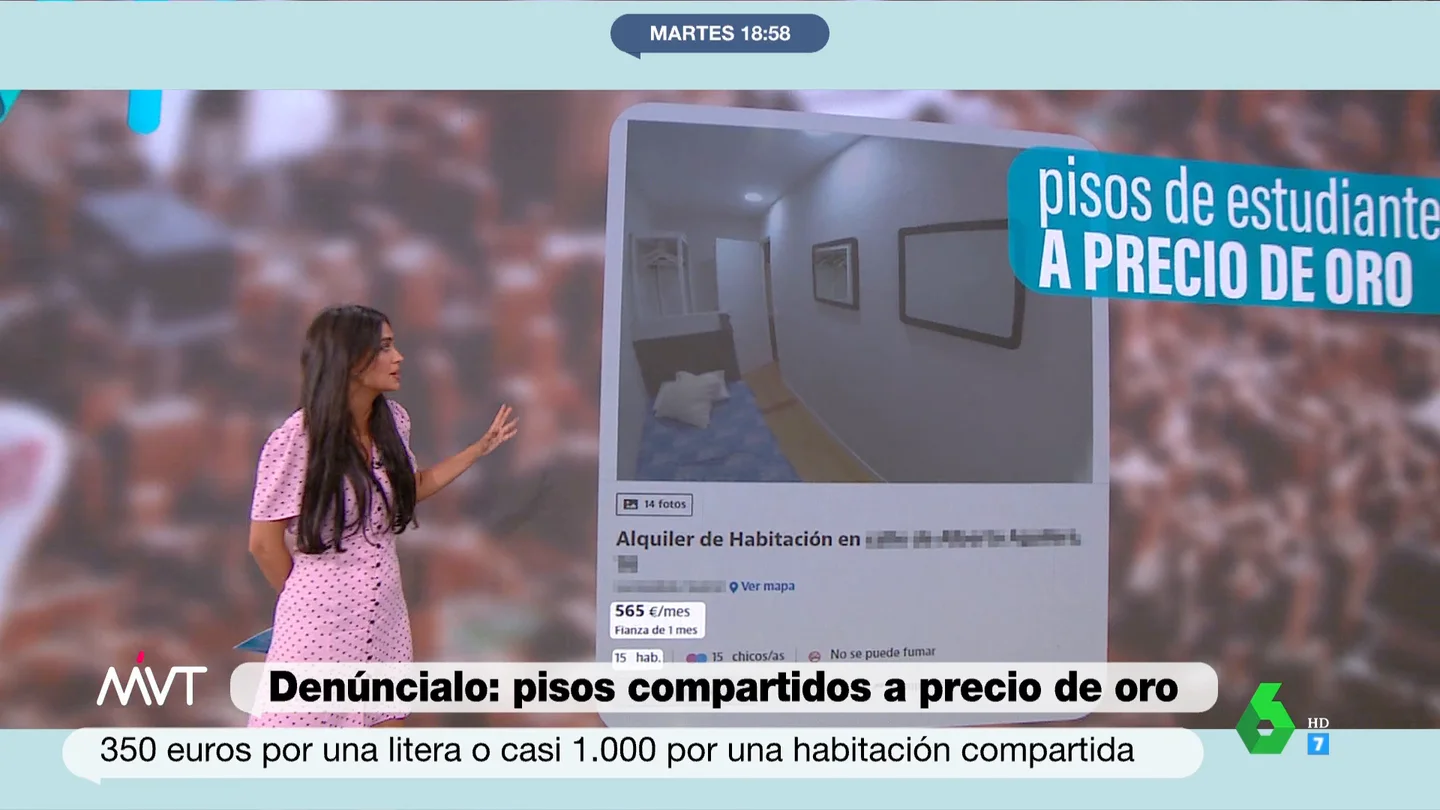 Pisos de estudiantes a precio de oro: 565 euros por compartir con 14 personas más Pisos de estudiantes a precio de oro: 565 euros por compartir con 14 personas más