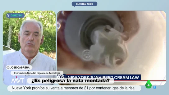 La advertencia del forense José Cabrera sobre el gas de la risa en personas con arritmia: "Puede provocar la muerte" La advertencia del forense José Cabrera sobre el gas de la risa en personas con arritmia: "Puede provocar la muerte"