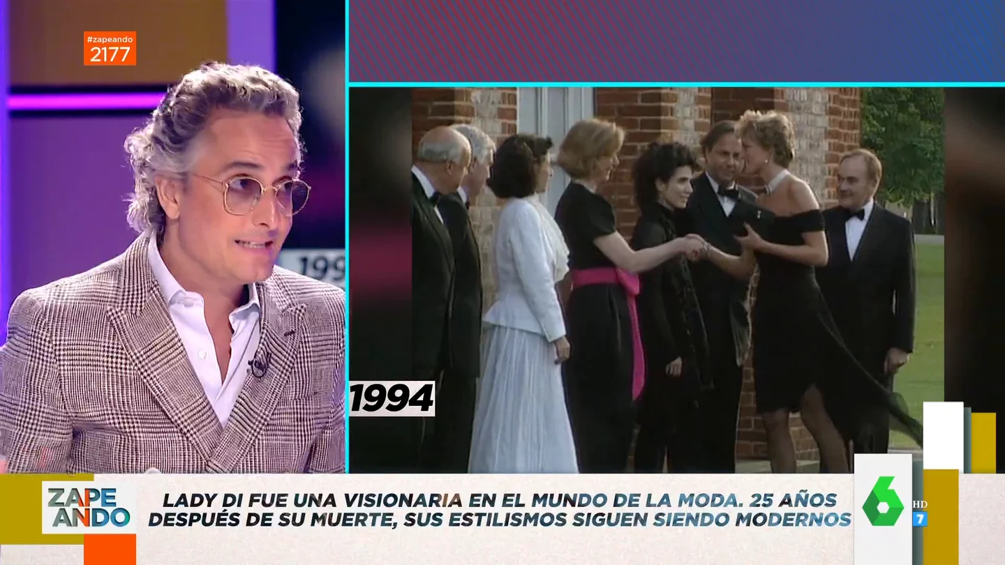 Josie analiza a Lady Di, un auténtico icono de moda "sin heredera": "Las nueras intentan homenajearla y siempre quedan por debajo" Josie analiza a Lady Di, un auténtico icono de moda "sin heredera": "Las nueras intentan homenajearla y siempre quedan por debajo"
