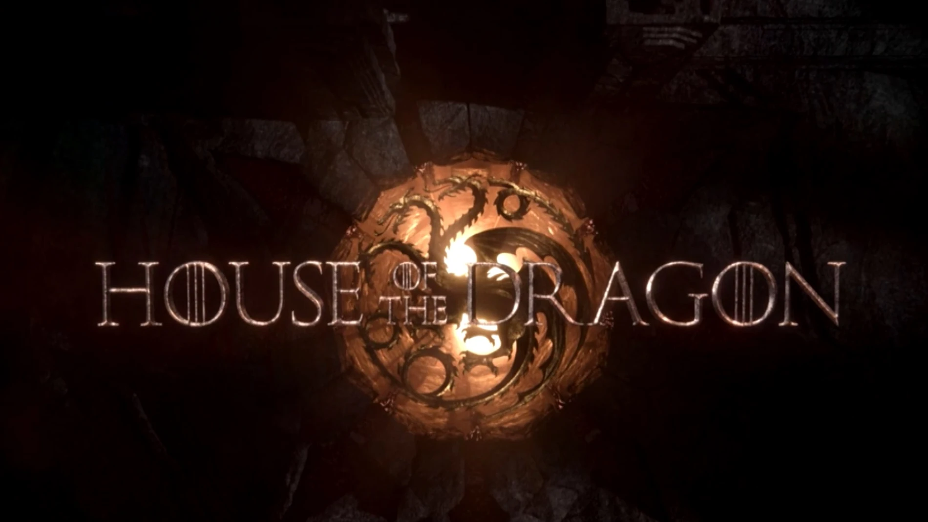 Frame de la intro de la serie 'La casa del dragón'.