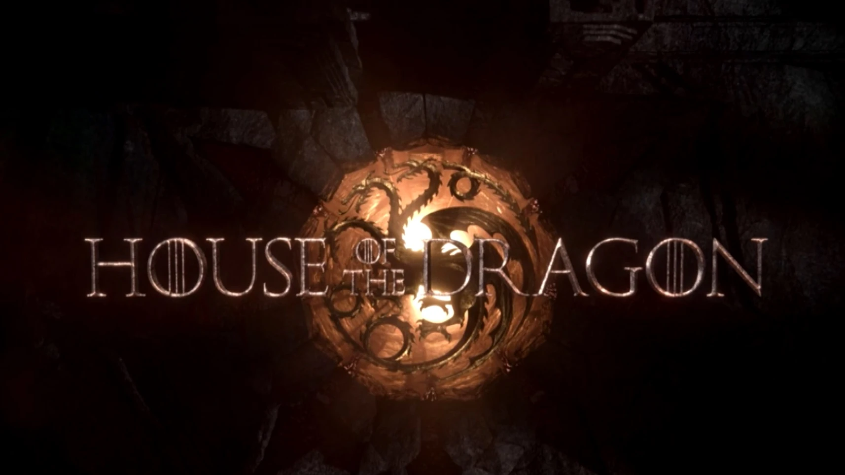 Frame de la intro de la serie 'La casa del dragón'.