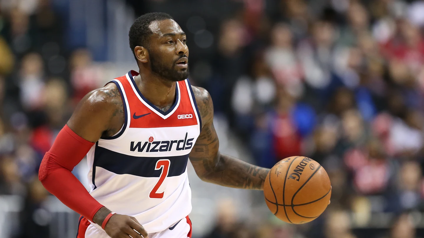 John Wall, durante un partido de la NBA John Wall, durante un partido de la NBA