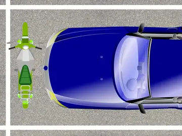 Aparcar moto y coche Aparcar moto y coche