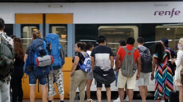 Se restablece la circulación de trenes en Cataluña tras varias horas suspendida