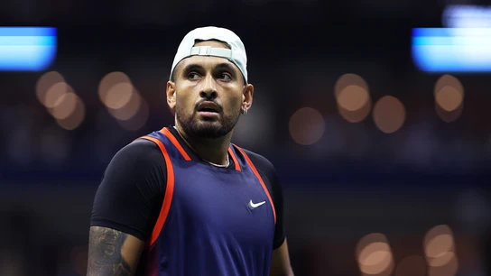 Nick Kyrgios, durante un partido en el US Open Nick Kyrgios, durante un partido en el US Open