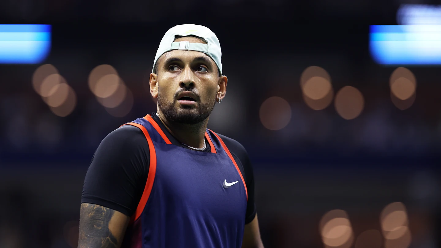 Nick Kyrgios, durante un partido en el US Open Nick Kyrgios, durante un partido en el US Open
