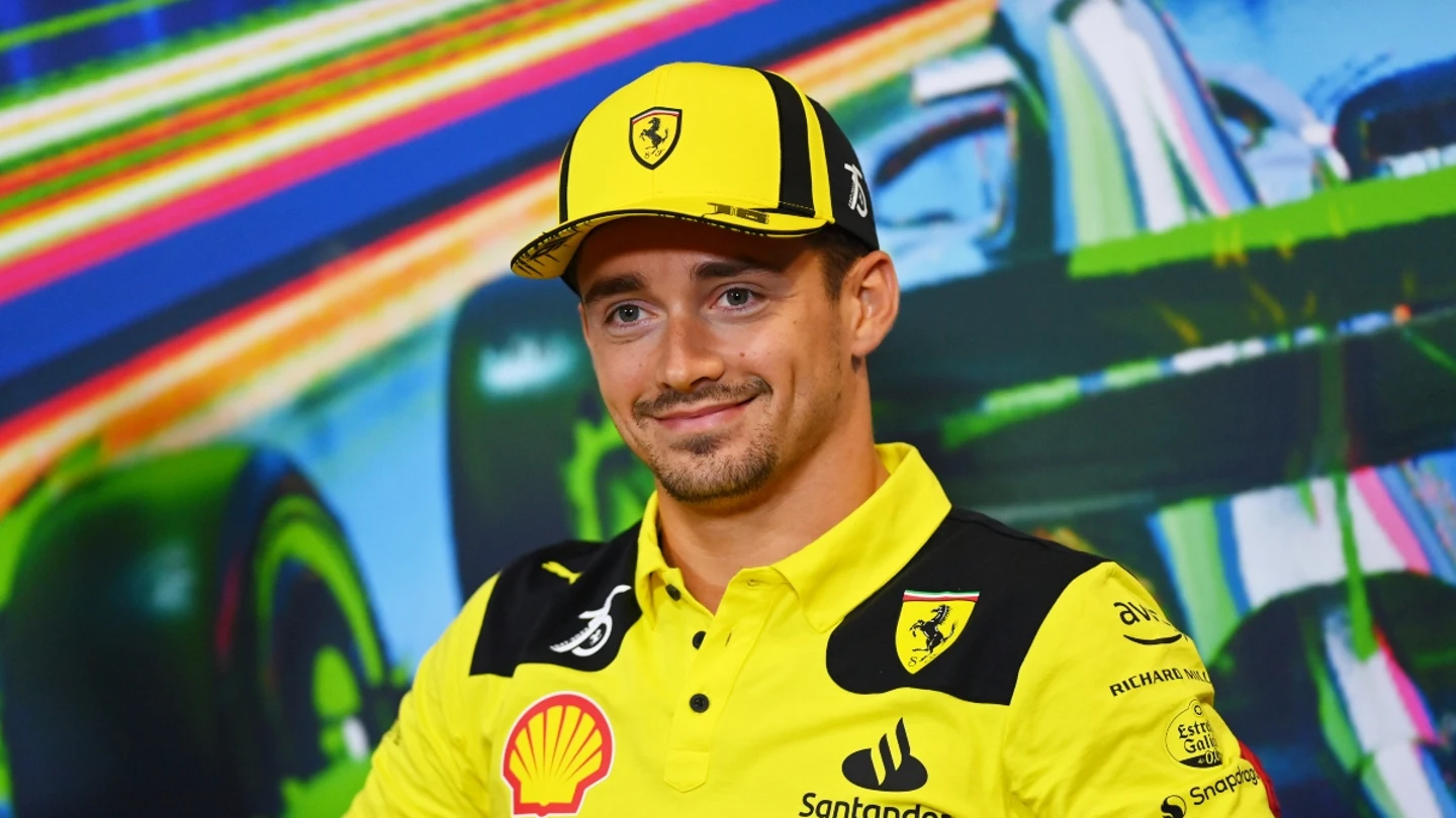 Charles Leclerc durante el GP de Italia Charles Leclerc durante el GP de Italia