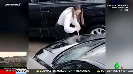 La increíble reacción de una mujer al descubrir que su novio le ha sido infiel La increíble reacción de una mujer al descubrir que su novio le ha sido infiel
