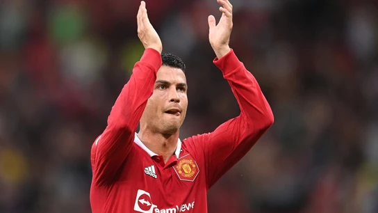 Cristiano Ronaldo, con el Manchester United Cristiano Ronaldo, con el Manchester United