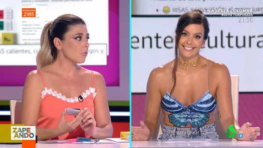 Cristina Pedroche se moja, ¿qué zapeador es el que más miente en su currículum?  Cristina Pedroche se moja, ¿qué zapeador es el que más miente en su currículum?