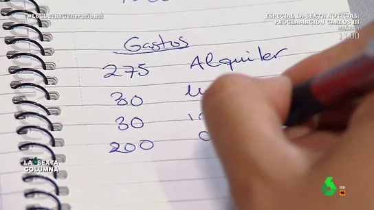 Gastos de una joven Gastos de una joven