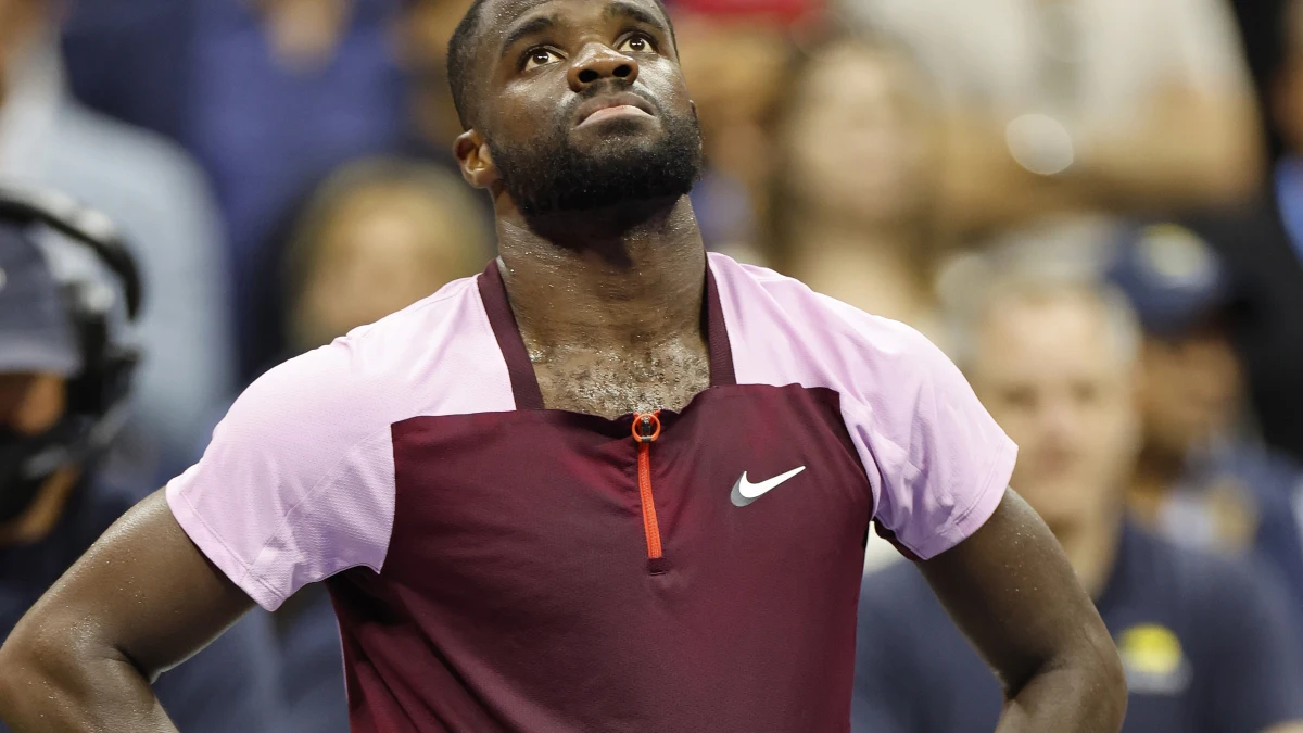 Frances Tiafoe, tras perder ante Alcaraz