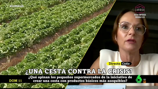 Las razones por las que la propietaria de una pequeña cadena de supermercados ve inviable la 'cesta' propuesta por Yolanda Díaz Las razones por las que la propietaria de una pequeña cadena de supermercados ve inviable la 'cesta' propuesta por Yolanda Díaz