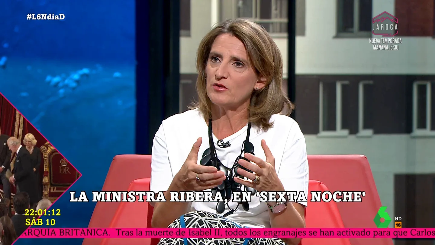 La justificación de Teresa Ribera ante el aumento de las compras de España a gas ruso: "No es significativo" La justificación de Teresa Ribera ante el aumento de las compras de España a gas ruso: "No es significativo"