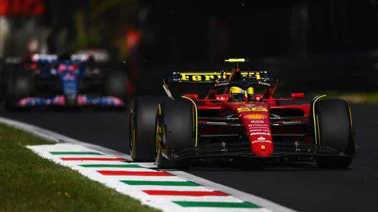 Carlos Sainz durante el GP de Italia Carlos Sainz durante el GP de Italia