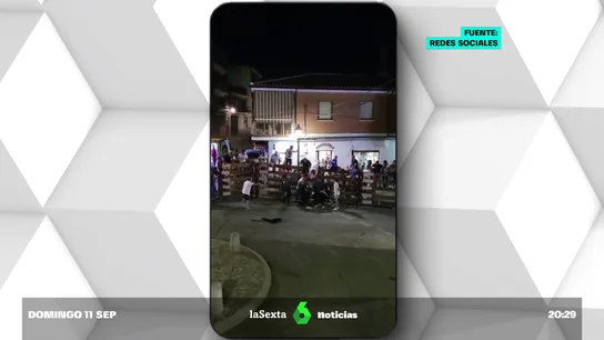 Muere un hombre por la cogida de un toro durante los encierros de las fiestas de Navalcarnero, Madrid Muere un hombre por la cogida de un toro durante los encierros de las fiestas de Navalcarnero, Madrid