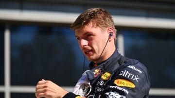 Max Verstappen tras el GP de Italia