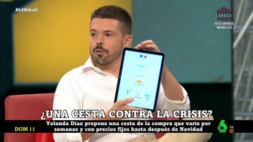 Nacho Corredor, sobre la cesta de la compra de Yolanda Diaz: "La llaman Hugo Chávez por plantear lo que hizo Sarkozy hace 11 años"