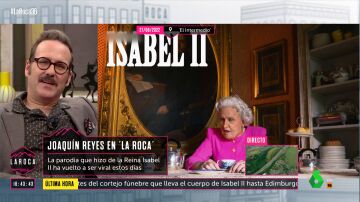 Joaquín Reyes, en la piel de Isabel II: "Maquillado como ella era igual que mi tía abuela"