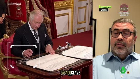 Pedro Rodríguez destapa el fallo de protocolo que "ha incomodado" a Carlos III en su proclamación como rey Pedro Rodríguez destapa el fallo de protocolo que "ha incomodado" a Carlos III en su proclamación como rey