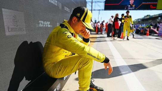Charles Leclerc, pensativo Charles Leclerc, pensativo