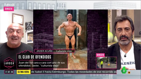 Juan del Val pide perdón a los "culturistas viejos" por sus polémicas palabras: "Lo siento muchísimo" Juan del Val pide perdón a los "culturistas viejos" por sus polémicas palabras: "Lo siento muchísimo"