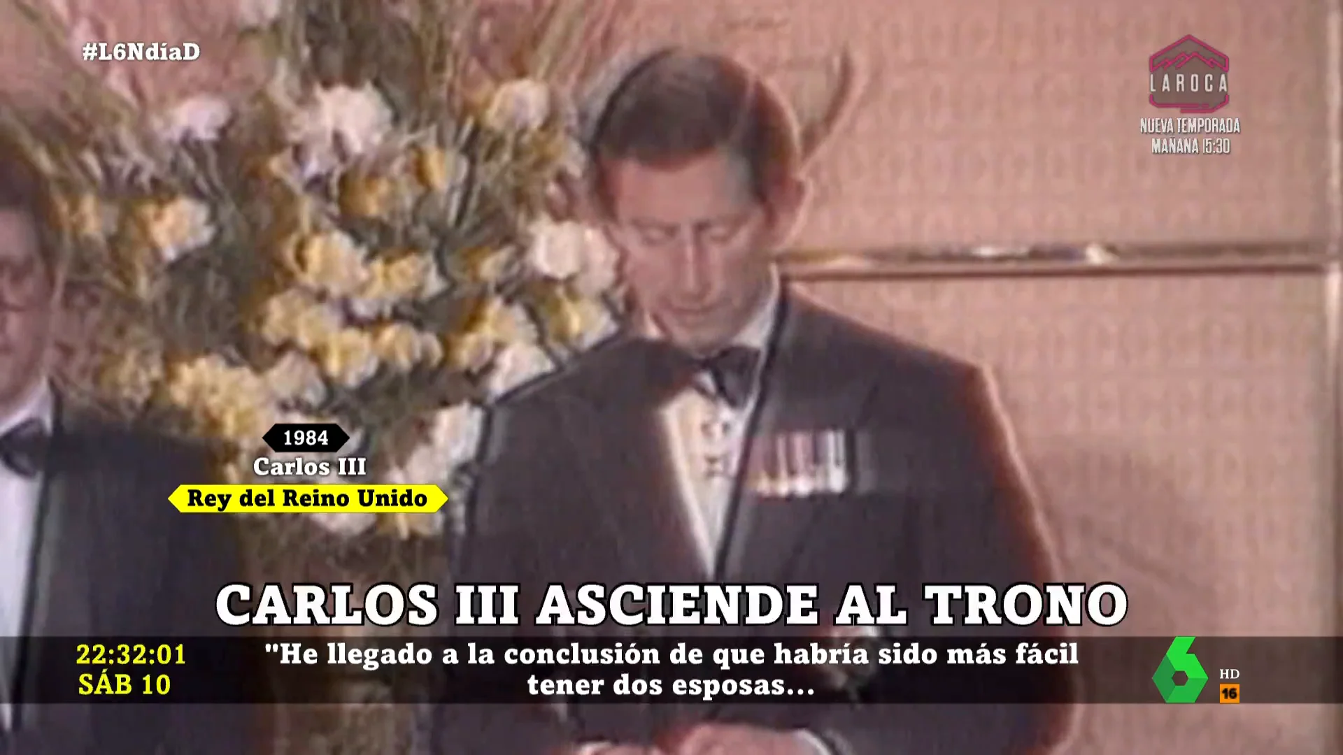 El momento en el que Carlos III reconoció en televisión sus infidelidades a Lady Di