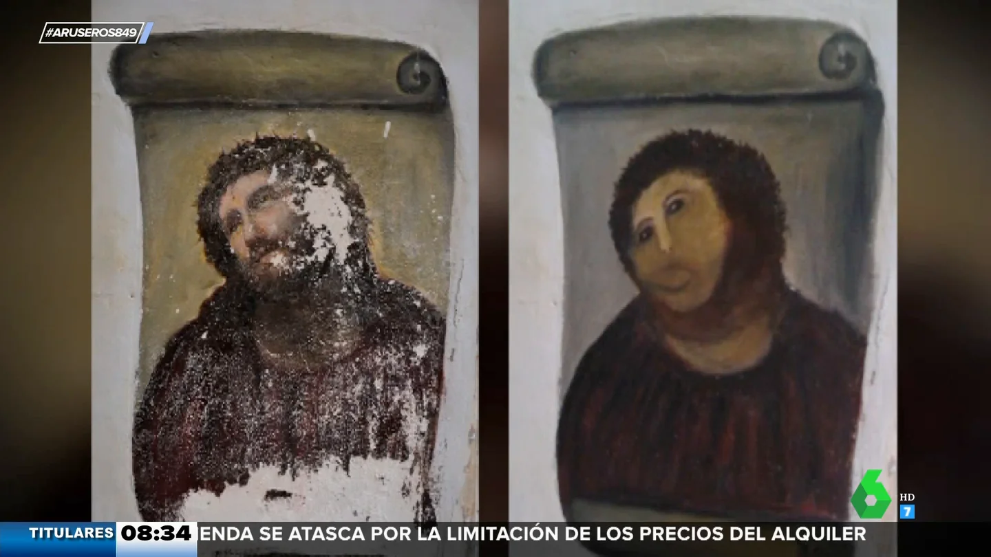 La localidad de Borja homenajea a Cecilia 10 años después del Ecce Homo La localidad de Borja homenajea a Cecilia 10 años después del Ecce Homo