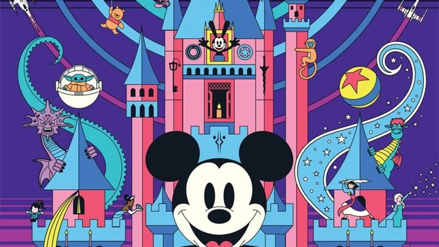 Este fue el poster oficial de la expo D23 de Disney para este año 2022. Este fue el poster oficial de la expo D23 de Disney para este año 2022.