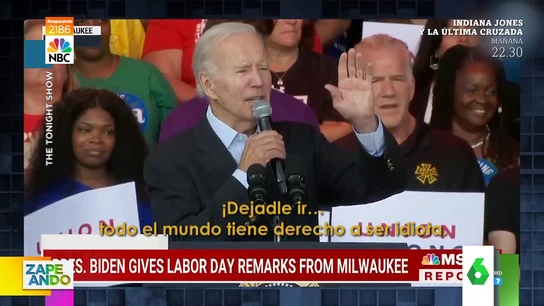 La divertida reacción de Joe Biden cuando le gritan "mentiroso" en pleno acto: "Todo el mundo tiene derecho a ser un idiota" La divertida reacción de Joe Biden cuando le gritan "mentiroso" en pleno acto: "Todo el mundo tiene derecho a ser un idiota"