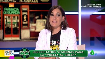 Boticaria García explica si necesitamos vitaminas para la vuelta al cole