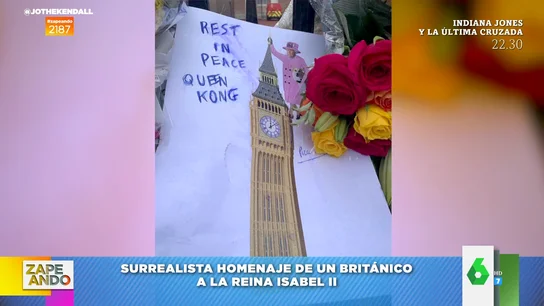 El arriesgado homenaje a la reina Isabel II comparándola con King Kong que arrasa en redes sociales El arriesgado homenaje a la reina Isabel II comparándola con King Kong que arrasa en redes sociales