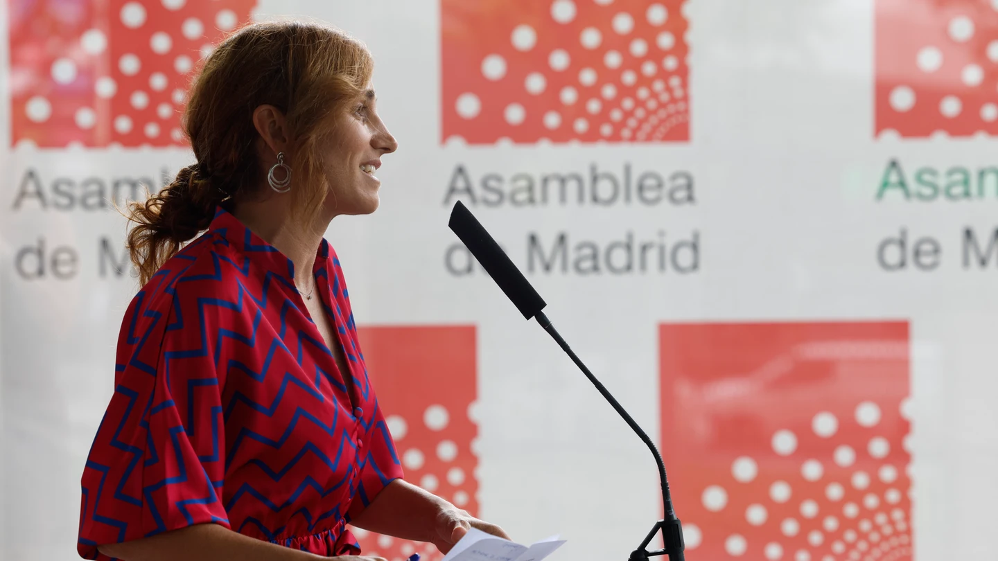 La portavoz de Más Madrid en la Asamblea de Madrid, Mónica García. La portavoz de Más Madrid en la Asamblea de Madrid, Mónica García.